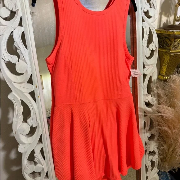 Free people tennis dress Vibrant Orange - Picture 2 of 4